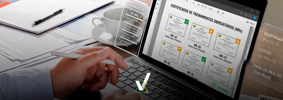 documentos avaliados na homologação de terceiros